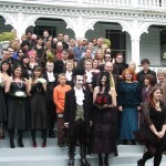 Danielle & Lawrence - a 'Goth' wedding at Alberton