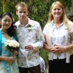 Miki & Richard at Karakare Falls