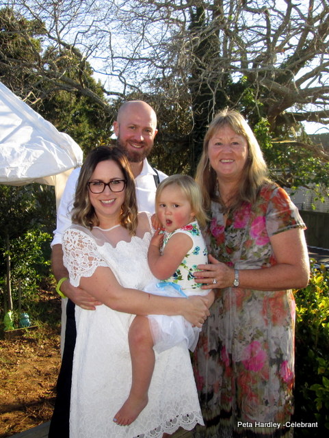 Sophie & Shaun's 'surprise wedding' @ their Helensville home